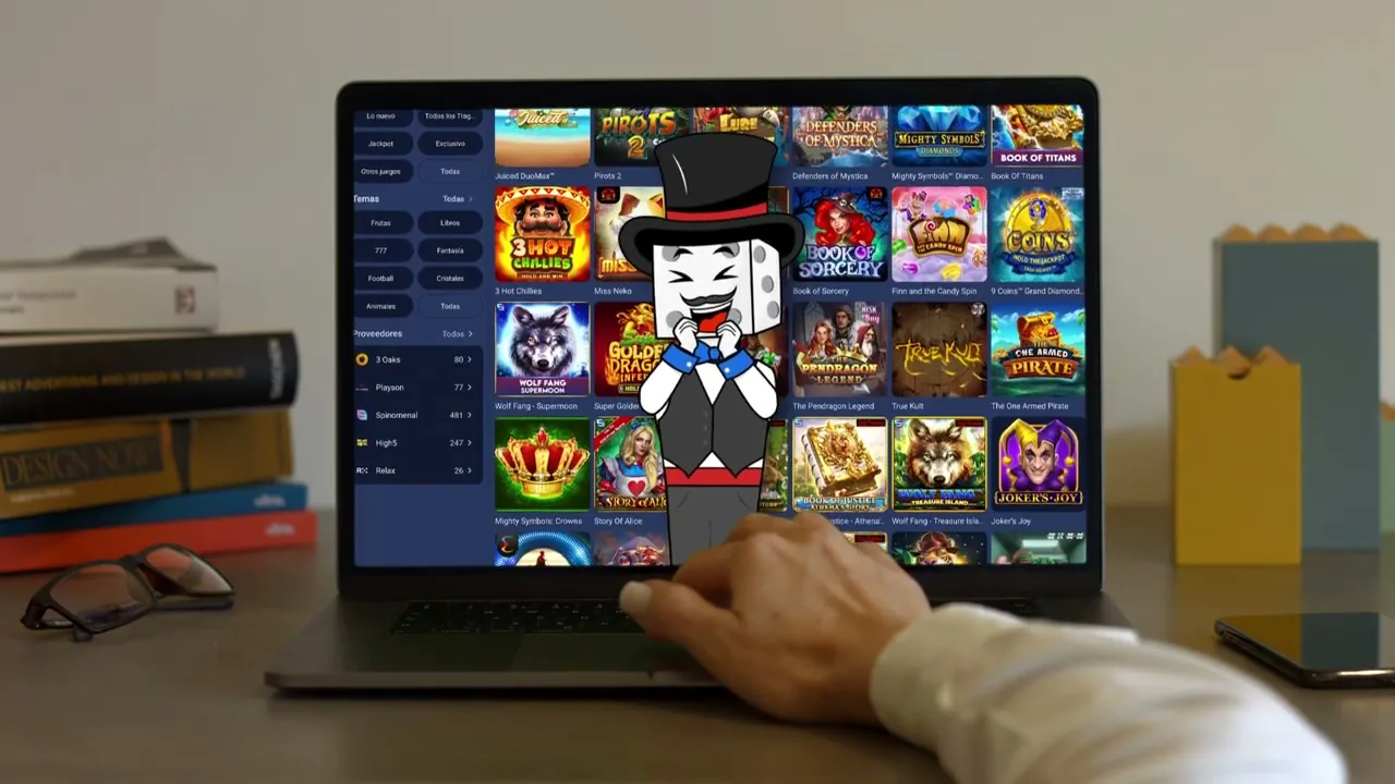 Cómo retirar dinero de un casino online: pantalla de caja y cobro