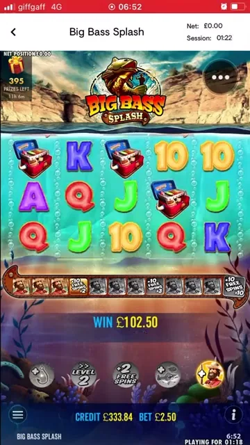 Big Bass Splash — Pantarei