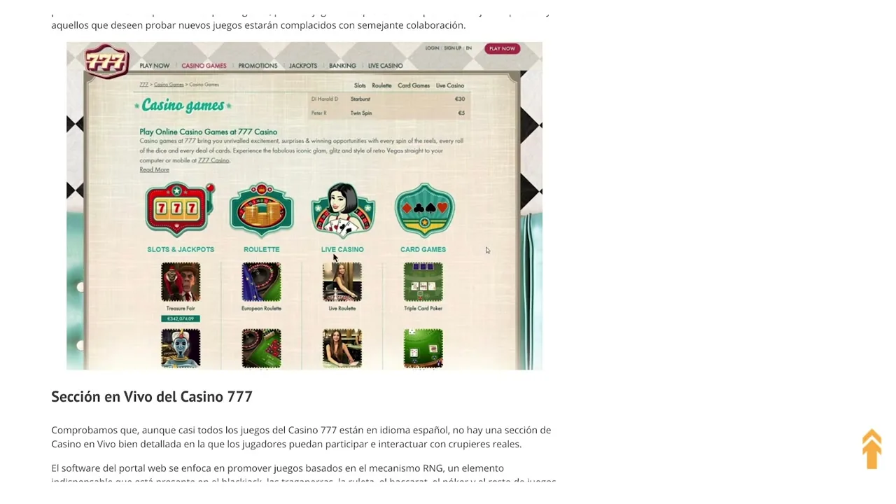 Casino777 — Pantarei
