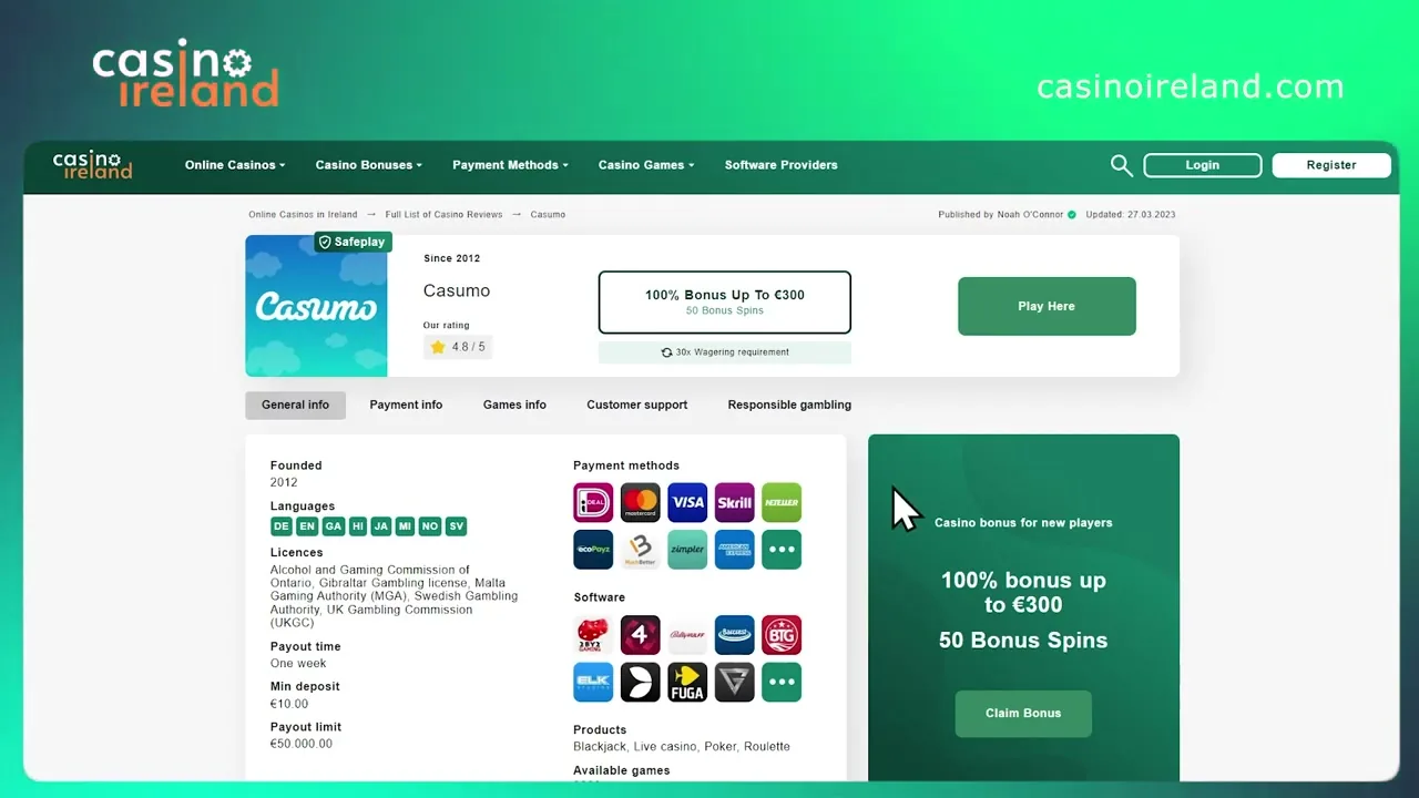 Casumo — Pantarei