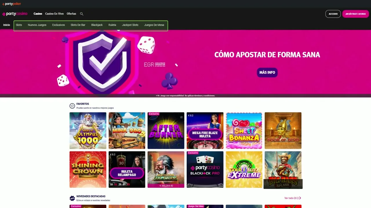 PartyCasino — Pantarei