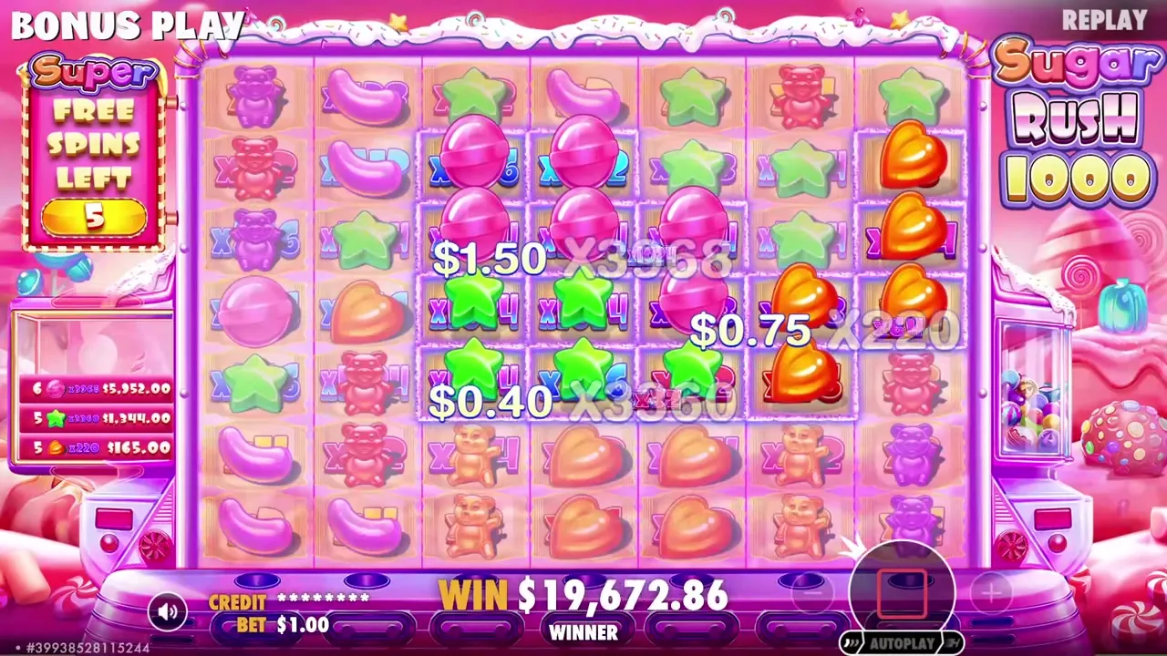 Sugar Rush 1000 — Pantarei